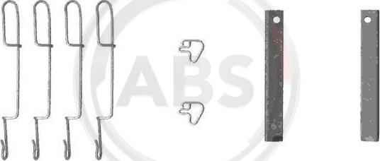 A.B.S. 1280Q - Piederumu komplekts, Disku bremžu uzlikas ps1.lv