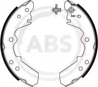 A.B.S. 8662 - Bremžu loku komplekts ps1.lv