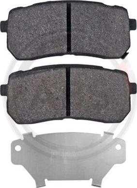 A.B.S. 35099 - Bremžu uzliku kompl., Disku bremzes ps1.lv