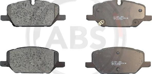 A.B.S. 35007 - Bremžu uzliku kompl., Disku bremzes ps1.lv