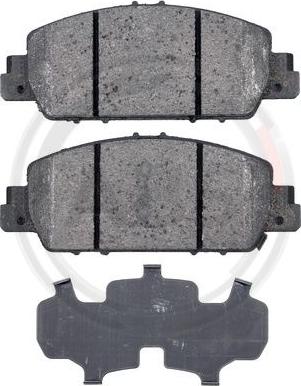 A.B.S. 35014 - Bremžu uzliku kompl., Disku bremzes ps1.lv