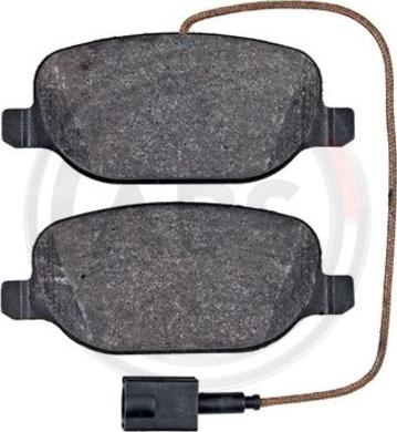 A.B.S. 35084 - Bremžu uzliku kompl., Disku bremzes ps1.lv