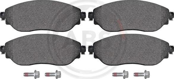 A.B.S. 35077 - Bremžu uzliku kompl., Disku bremzes ps1.lv