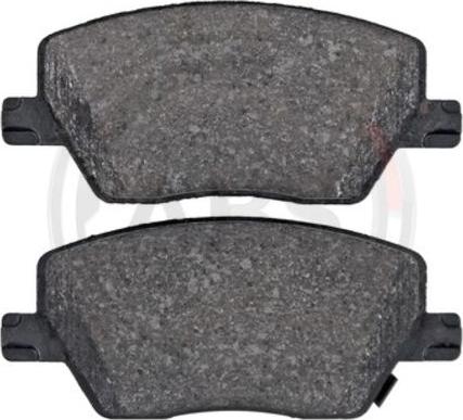 A.B.S. 35150 - Bremžu uzliku kompl., Disku bremzes ps1.lv