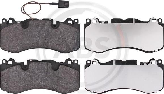 A.B.S. 35180 - Bremžu uzliku kompl., Disku bremzes ps1.lv