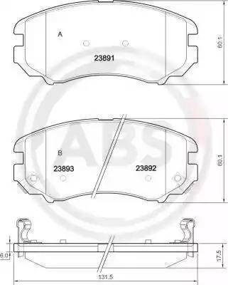 Sangsin Brake SP1182 - Bremžu uzliku kompl., Disku bremzes ps1.lv