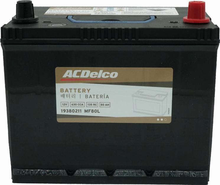 ACDelco 19380211 - Startera akumulatoru baterija ps1.lv