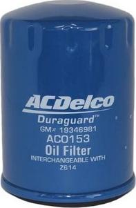 ACDelco AC0153 - Eļļas filtrs ps1.lv