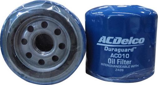 ACDelco AC010 - Eļļas filtrs ps1.lv