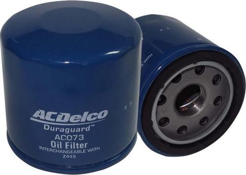 ACDelco AC073 - Eļļas filtrs ps1.lv