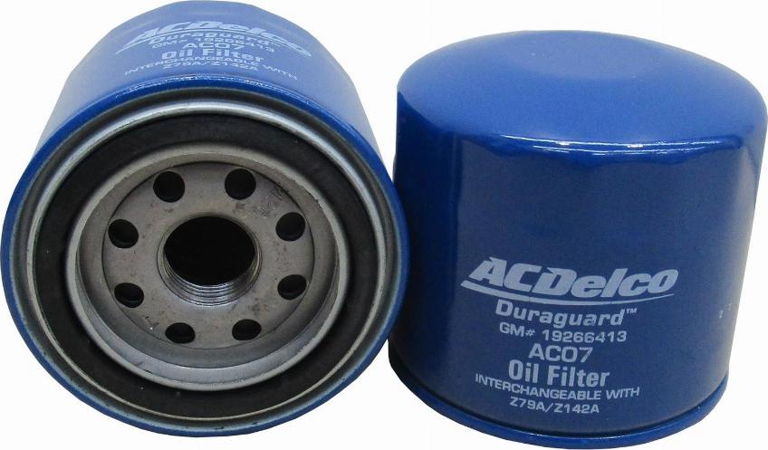 ACDelco AC07 - Eļļas filtrs ps1.lv