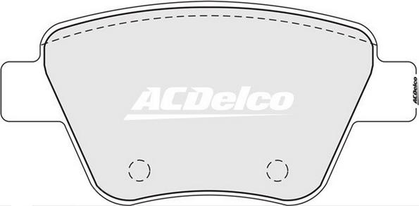 ACDelco ACD2211 - Bremžu uzliku kompl., Disku bremzes ps1.lv