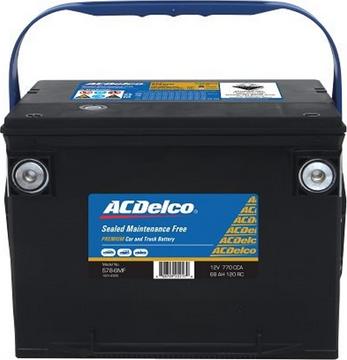ACDelco S78-6MF - Startera akumulatoru baterija ps1.lv