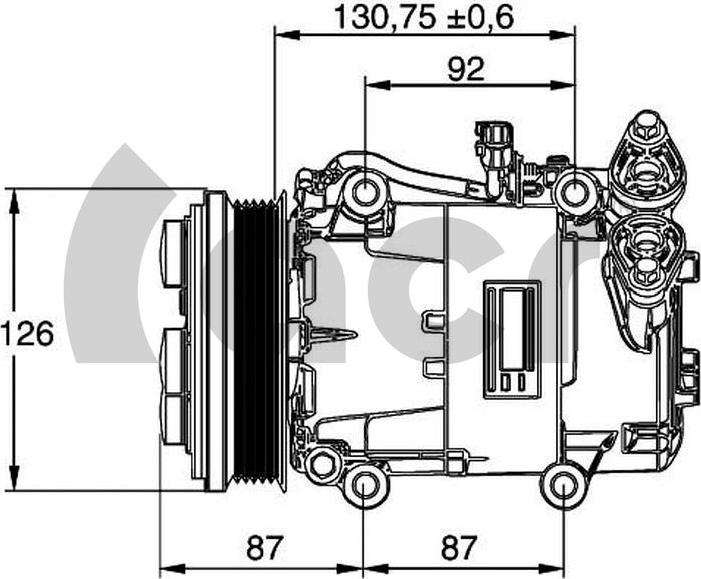 ACR 135134R - Kompresors, Gaisa kond. sistēma ps1.lv