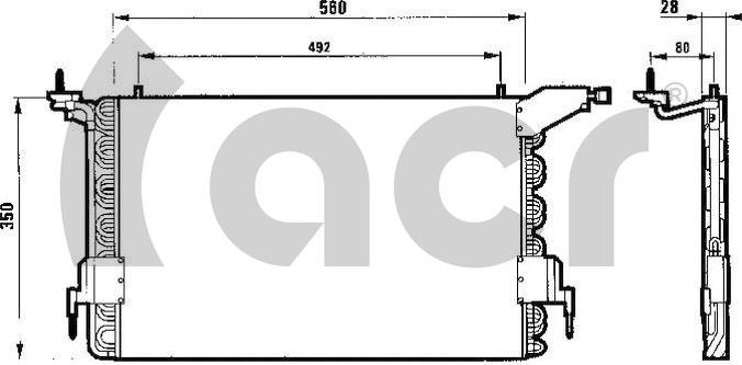 ACR 300005 - Kondensators, Gaisa kond. sistēma ps1.lv