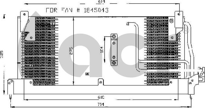 ACR 300089 - Kondensators, Gaisa kond. sistēma ps1.lv