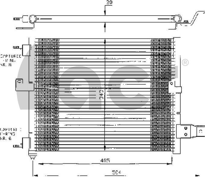 ACR 300389 - Kondensators, Gaisa kond. sistēma ps1.lv