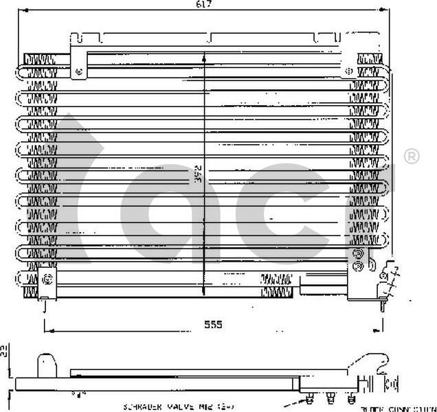 ACR 300241 - Kondensators, Gaisa kond. sistēma ps1.lv