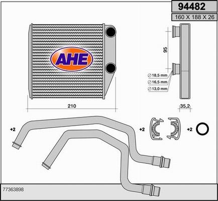 AHE 94482 - Siltummainis, Salona apsilde ps1.lv