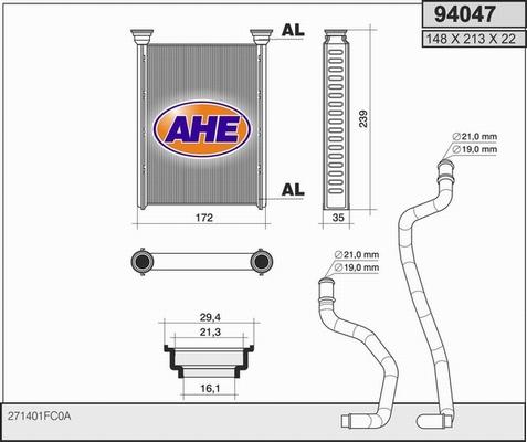 AHE 94047 - Siltummainis, Salona apsilde ps1.lv