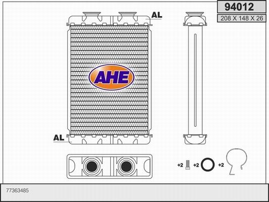 AHE 94012 - Siltummainis, Salona apsilde ps1.lv