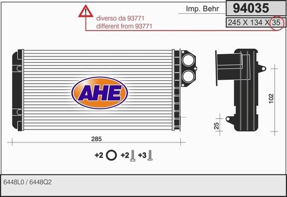 AHE 94035 - Siltummainis, Salona apsilde ps1.lv