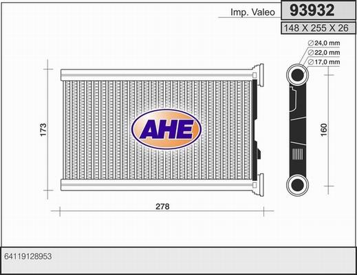 AHE 93932 - Siltummainis, Salona apsilde ps1.lv