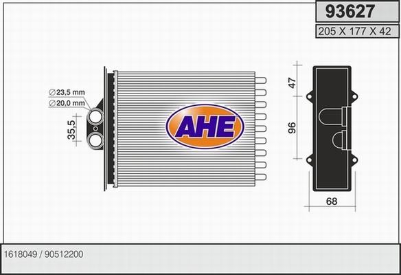 AHE 93627 - Siltummainis, Salona apsilde ps1.lv