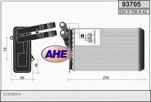 AHE 93705 - Siltummainis, Salona apsilde ps1.lv