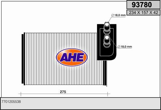 AHE 93780 - Siltummainis, Salona apsilde ps1.lv