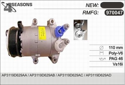 AHE 970047 - Kompresors, Gaisa kond. sistēma ps1.lv