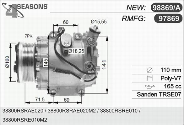 AHE 97869 - Kompresors, Gaisa kond. sistēma ps1.lv