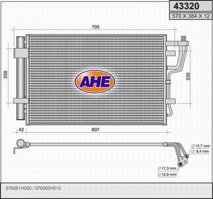 AHE 43320 - Kondensators, Gaisa kond. sistēma ps1.lv