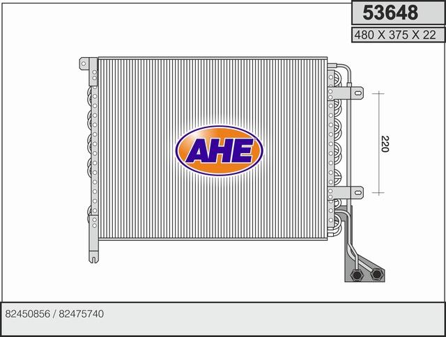 AHE 53648 - Kondensators, Gaisa kond. sistēma ps1.lv