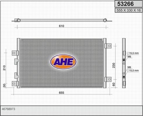 AHE 53266 - Kondensators, Gaisa kond. sistēma ps1.lv