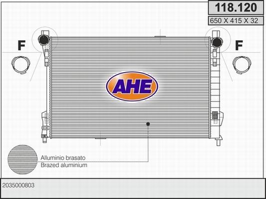 AHE 118.120 - Radiators, Motora dzesēšanas sistēma ps1.lv