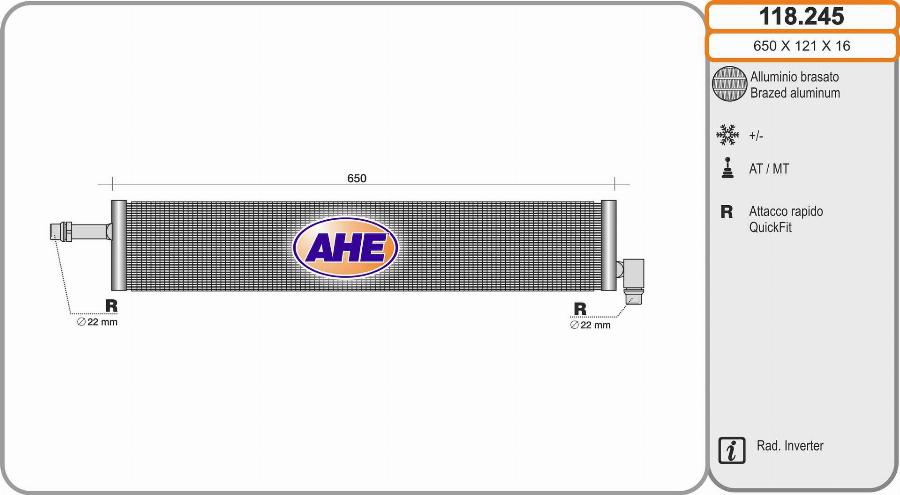 AHE 118.245 - Radiators, Motora dzesēšanas sistēma ps1.lv