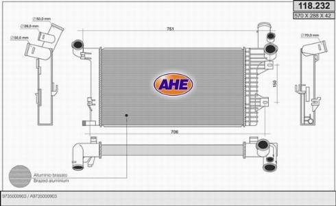 AHE 118.232 - Radiators, Motora dzesēšanas sistēma ps1.lv