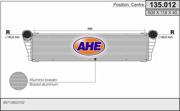 AHE 135.012 - Radiators, Motora dzesēšanas sistēma ps1.lv