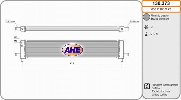 AHE 130.373 - Radiators, Motora dzesēšanas sistēma ps1.lv