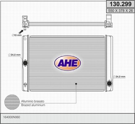 AHE 130.299 - Radiators, Motora dzesēšanas sistēma ps1.lv