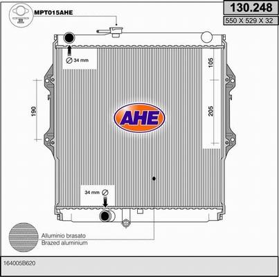 AHE 130.248 - Radiators, Motora dzesēšanas sistēma ps1.lv