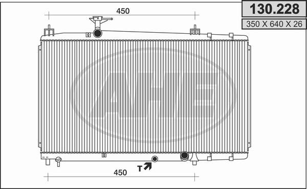 AHE 130.228 - Radiators, Motora dzesēšanas sistēma ps1.lv