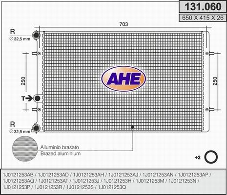 AHE 131.060 - Radiators, Motora dzesēšanas sistēma ps1.lv