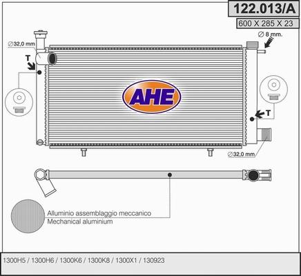 AHE 122.013/A - Radiators, Motora dzesēšanas sistēma ps1.lv