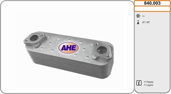 AHE 840.003 - Eļļas radiators, Motoreļļa ps1.lv