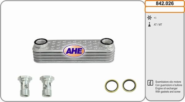 AHE 842.026 - Eļļas radiators, Motoreļļa ps1.lv