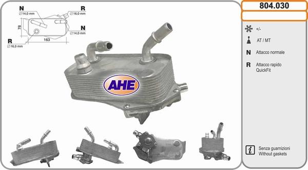 AHE 804.030 - Eļļas radiators, Motoreļļa ps1.lv