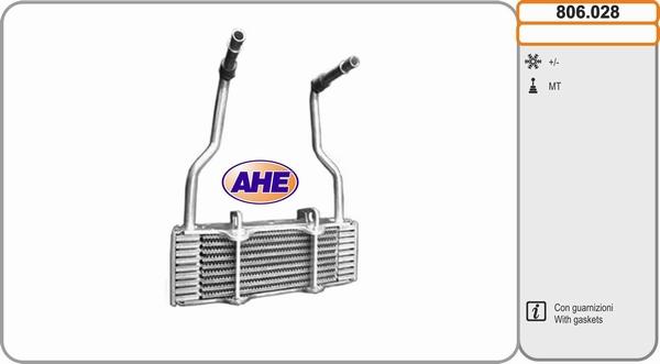 AHE 806.028 - Eļļas radiators, Motoreļļa ps1.lv