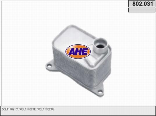 AHE 802.031 - Eļļas radiators, Motoreļļa ps1.lv
